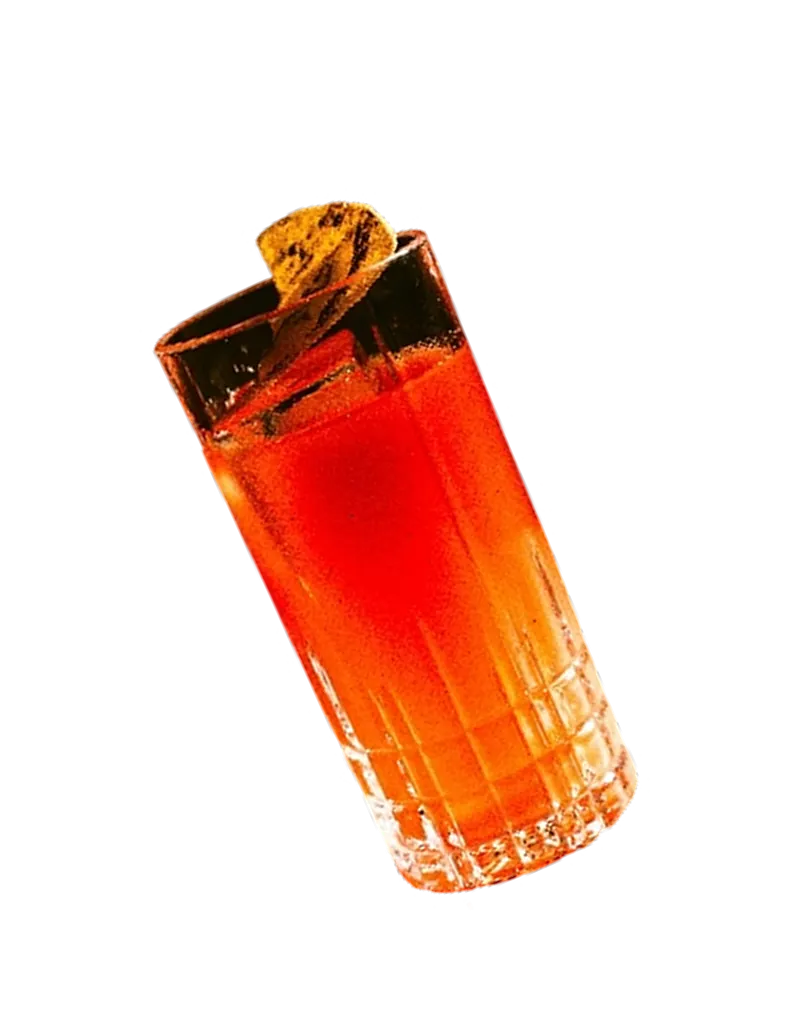 Pink cocktail